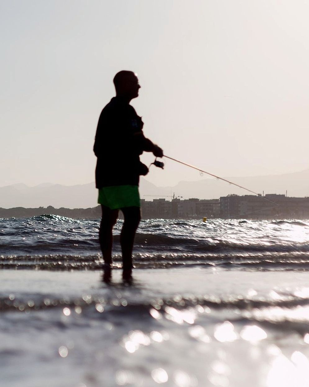 Fishing rod setup
